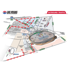 LVMS NASCAR Traffic- Outbound